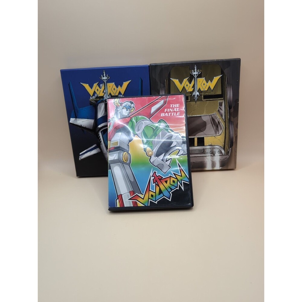 Voltron Defender of The Universe Anime Works Collectors Box Sets. 7 DVDs In Lot